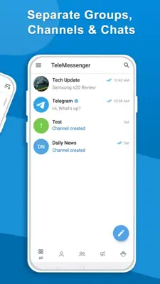 TeleMessenger android App screenshot 3